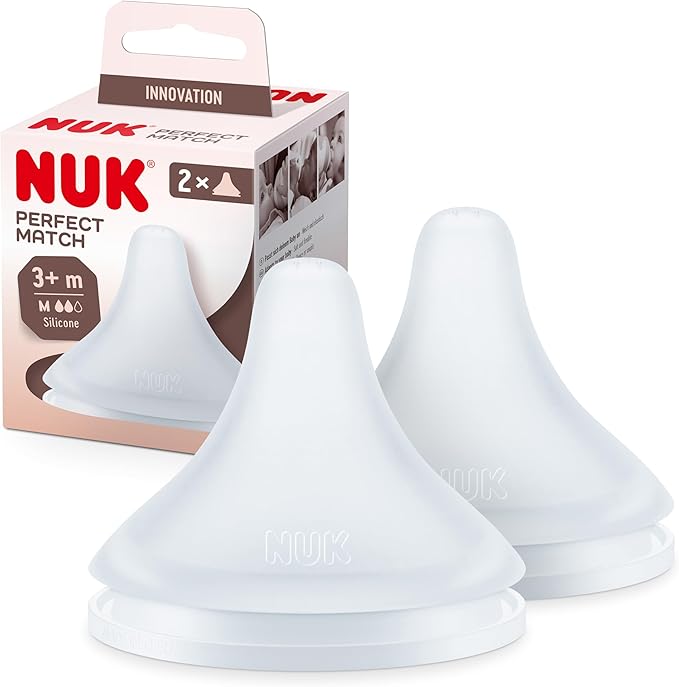 NUK Perfect Match tetină M debit mediu 3 luni+