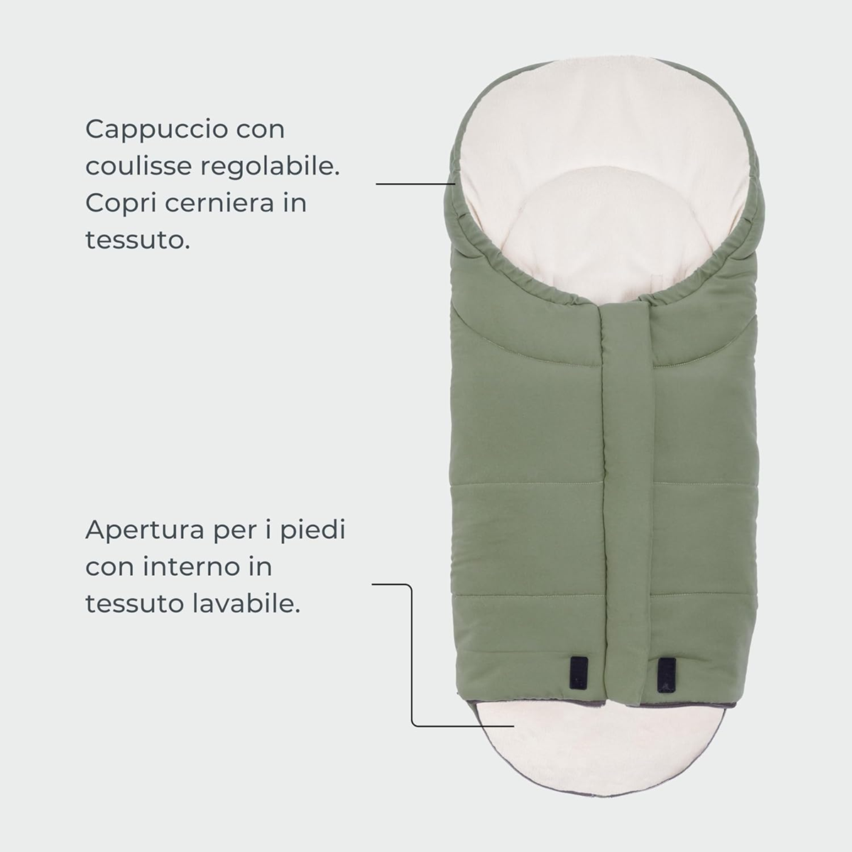 NUVITA universal footgear, suitable for children 0-6 months of age