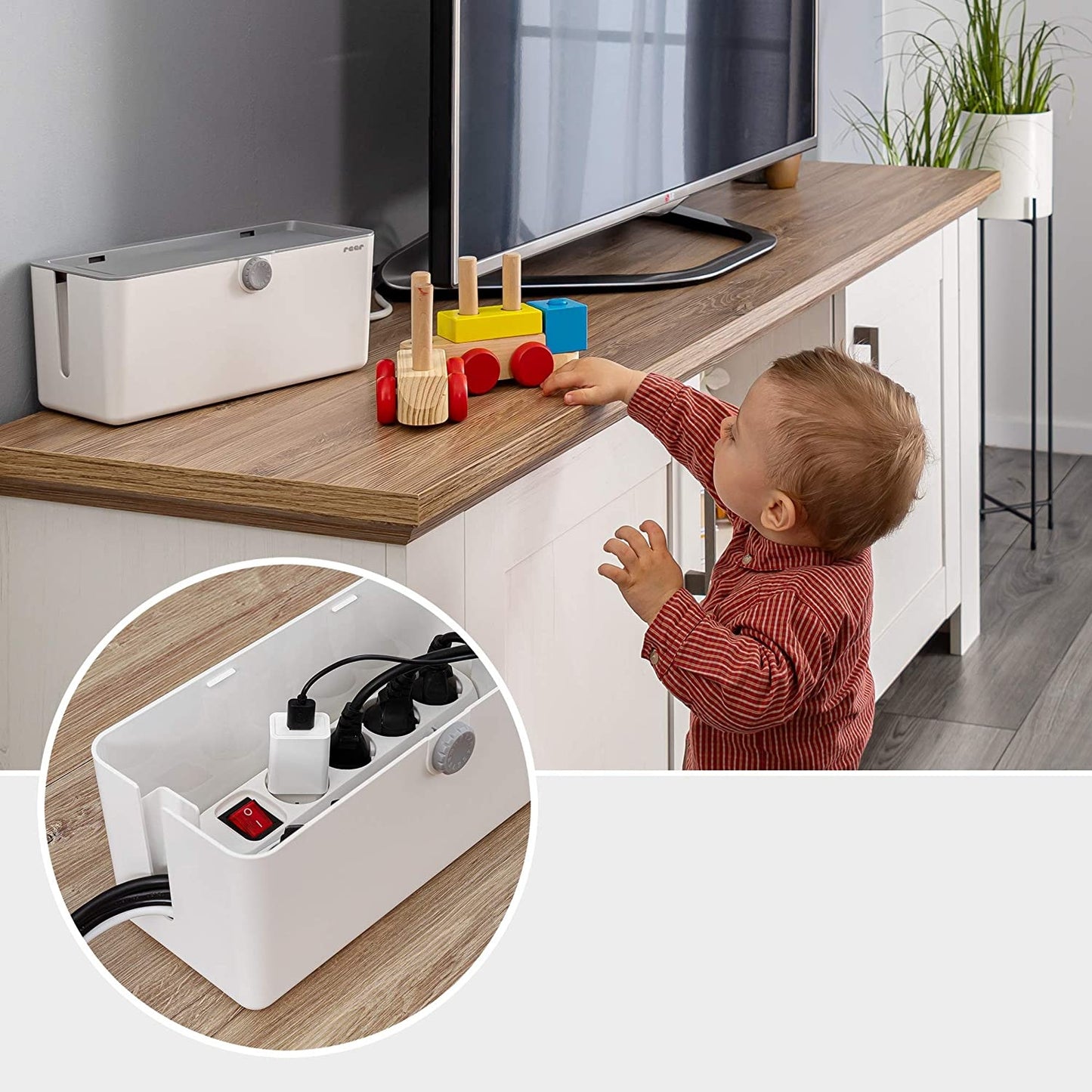REER CableGuard zabezpieczenie listew i kabli