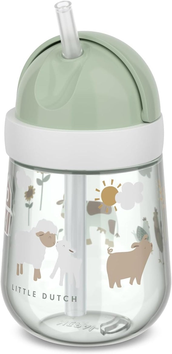 Mepal Mio Strohhalmbecher Farm, 300 ml, 9m+