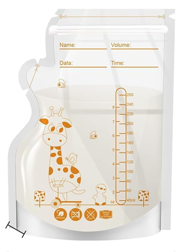 Voedselopbergzakjes 60 stuks 250ml