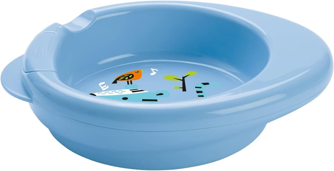 CHICCO Warmy Plate βαθύ πιάτο με θερμική αποθήκευση 18 x 22 x 5 cm TIGER