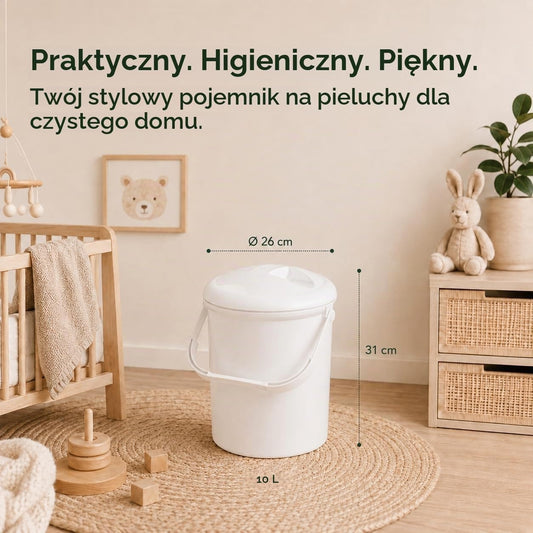 ROTHO BABYDESIGN κάδος για χρησιμοποιημένες πάνες 10l