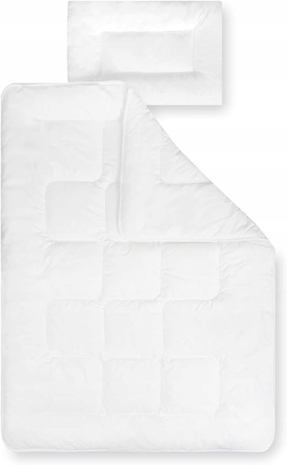 JULIUS ZOLLNER BASIC komplet poduszka i kołderka 100 x 135 cm/40 x 60 cm