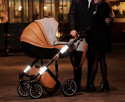 COCHIE αντανακλαστικά με Velcro για καρότσι και όχι μόνο 10 X 15 cm 5 τεμάχια METEORY