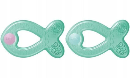 NUK Extra Cool μασητικό οδοντοφυΐας με δροσιστικό και μαλακτικό αποτέλεσμα 3 m+