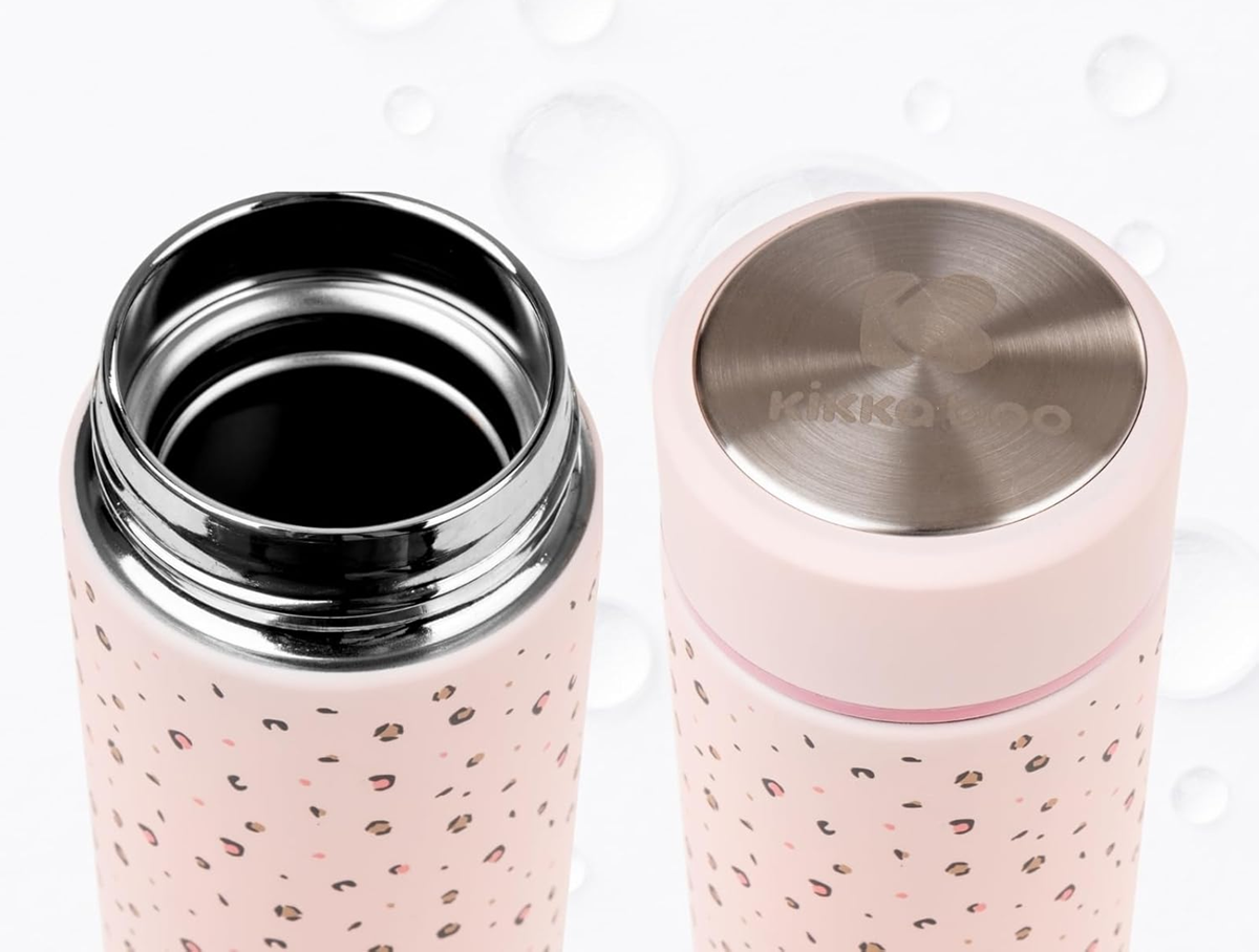KIKKA BOO Savanna Θερμός από ανοξείδωτο ατσάλι 500 ml + σουρωτήρι τσαγιού