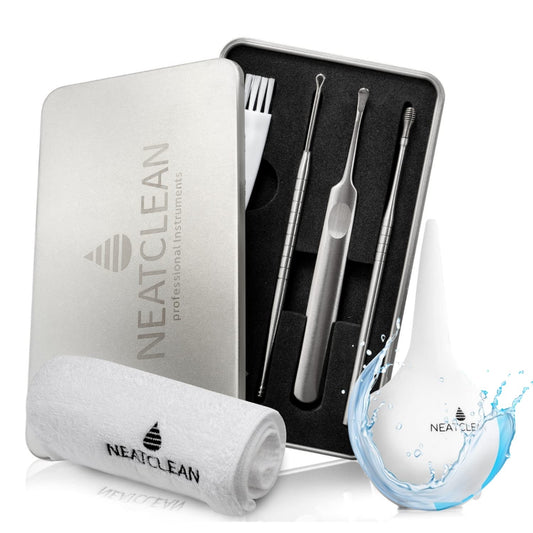 NEATCLEAN set per la cura e la pulizia delle orecchie