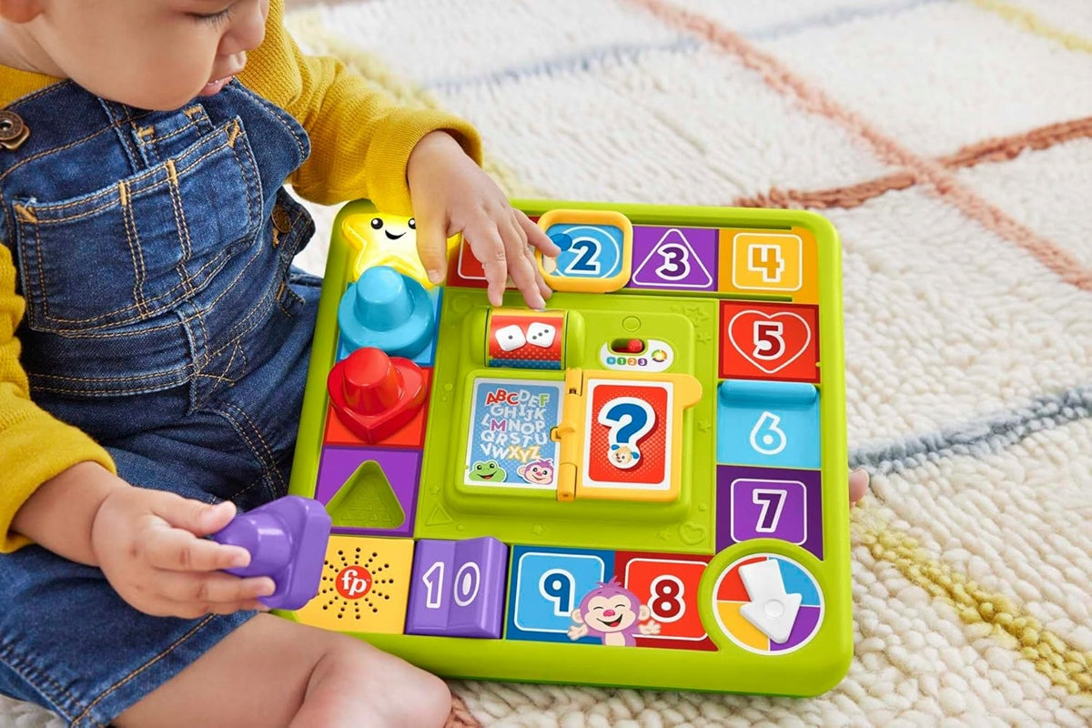 FISHER-PRICE HRB74 διαδραστικός πίνακας παιχνιδιού 40 ήχοι ΓΕΡΜΑΝΙΚΑ