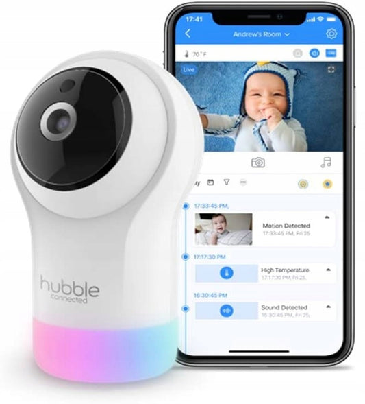 HUBBLE Nursery Pal Glow ELEKTRONICKÁ CHŮVIČKA Smart HD kamera