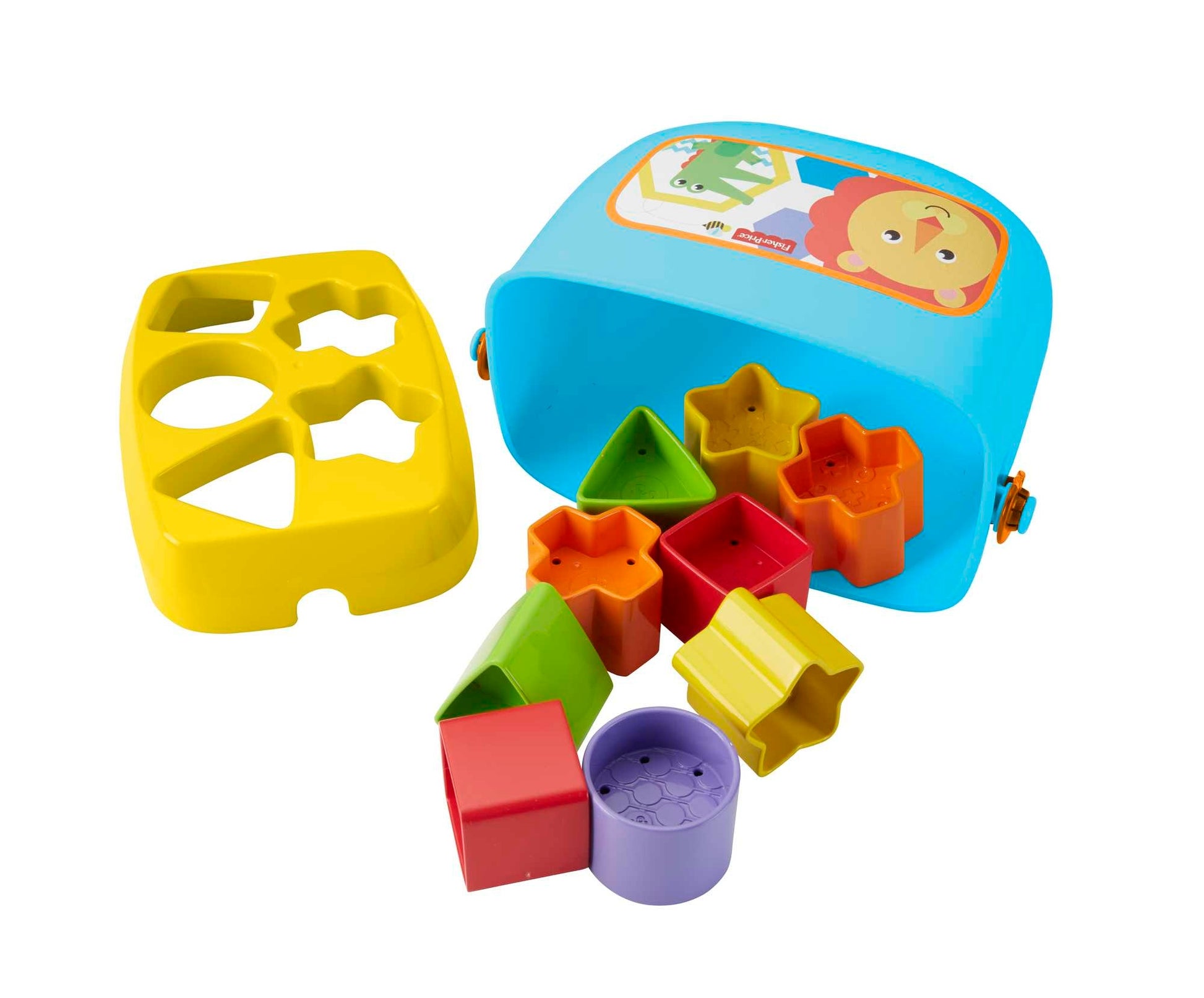 FISHER-PRICE sortator Primele cuburi 10 cuburi 6 luni+