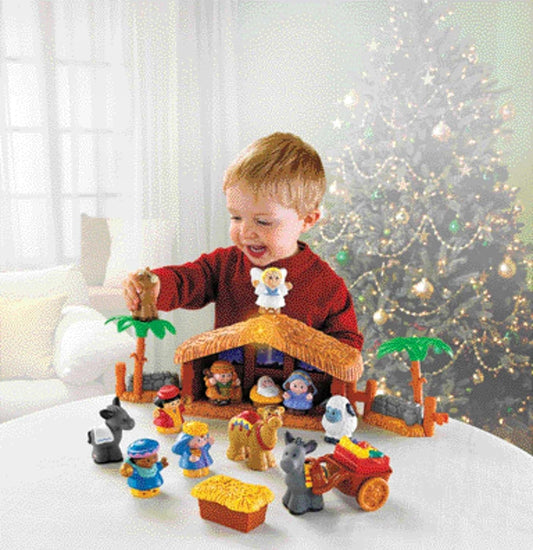 FISHER-PRICE Little People Χριστουγεννιάτικη Φάτνη