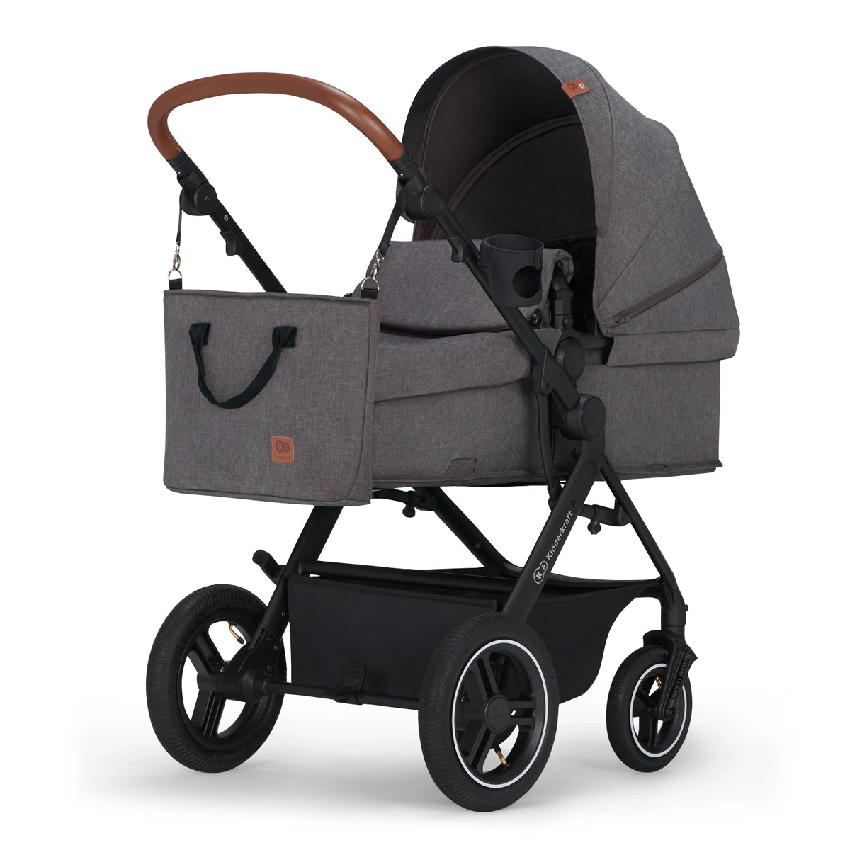 KINDERKRAFT B-TOUR 3 σε 1 πολυλειτουργικό καρότσι έως 22kg + κάθισμα MINK PRO