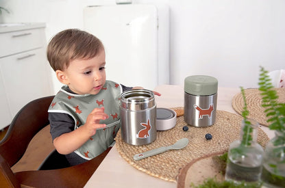 LASSIG Food Jar TERMOS OBIADOWY stal nierdzewna 315 ml różowy termos obiadowy dla dzieci