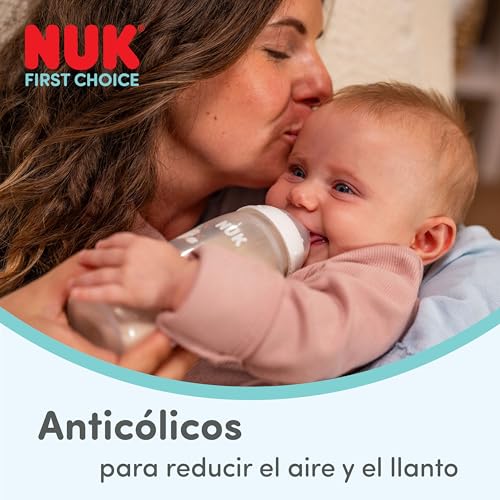 NUK First Choice bottle nipples M 2 pcs. 3+