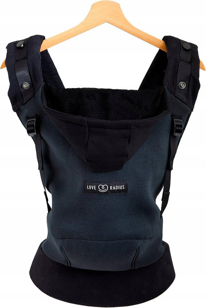 LOVE RADIUS ergonomic baby carrier with hood HOODIE CARRIER