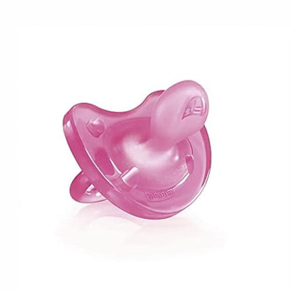 Chicco Physioforma Soft ροζ πιπίλα σιλικόνης 0-6m