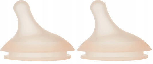 SUAVINEX Zero Zero cumisüveg cumi, 2 db 0 hónap+