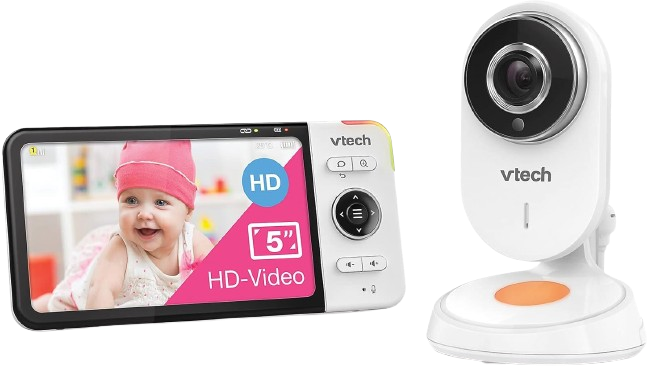 VTECH BM818 HD niania elektroniczna z kamerą szerokokątną 5" LCD