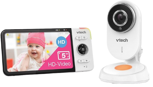 VTECH BM818 HD niania elektroniczna z kamerą szerokokątną 5" LCD