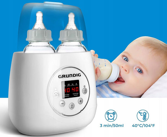 GRUNDIG 3 în 1 dezghețător, încălzitor, sterilizator