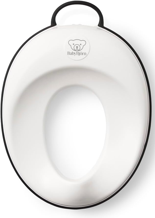 Adaptor BABYBJORN pentru toaletă, cu reglare și orificiu, 12 x 18,5 cm