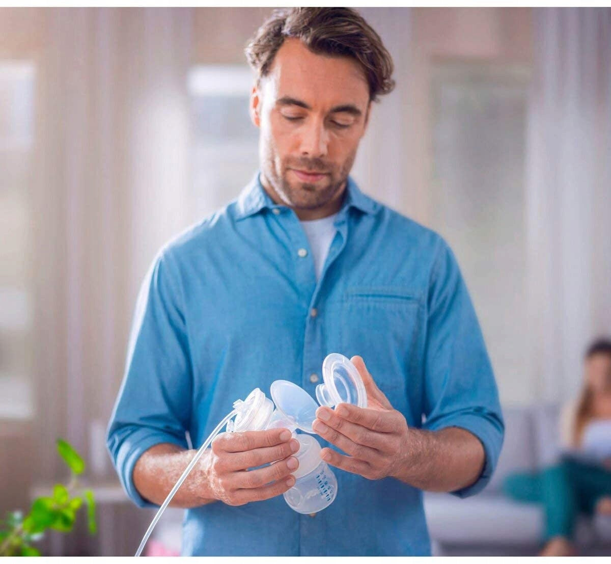 PHILIPS AVENT SCF396/31 pompă de sân electrică cu accesorii