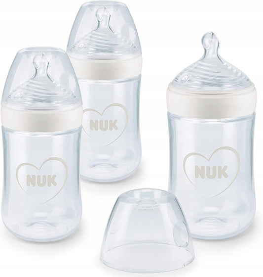 NUK Nature Sense Flaschen-Set 3x, 6-18 Monate