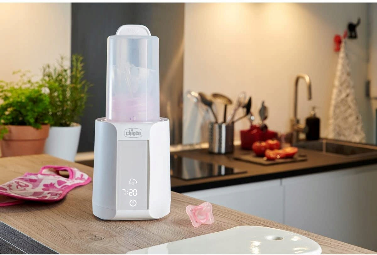 CHICCO podgrzewacz do butelek + sterylizator 2w1