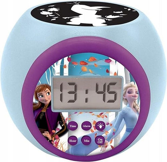 LEXIBOOK Frozen προβολέας 3 χρωμάτων και ξυπνητήρι με οθόνη LCD