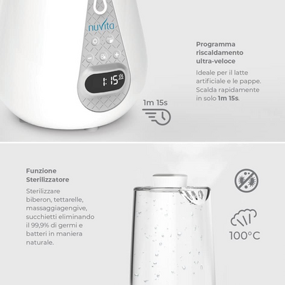 NUVITA podgrzewacz sterylizator rozmrażacz 4w1