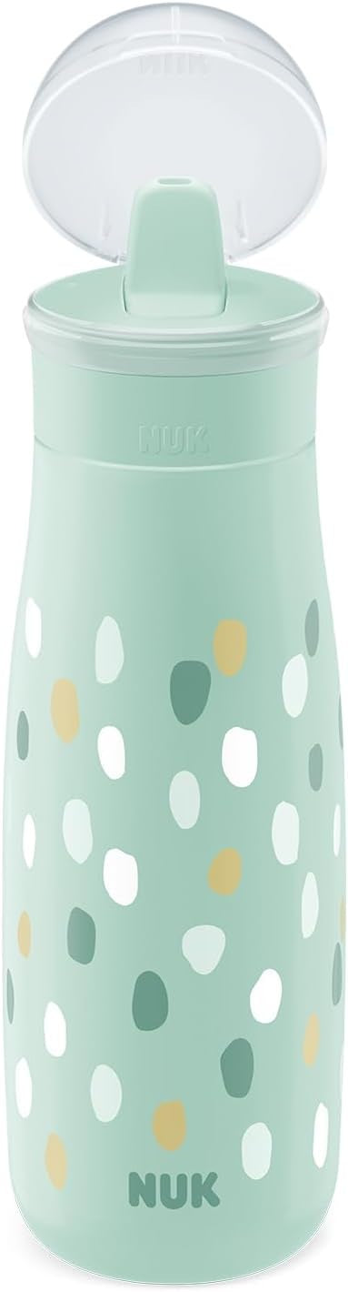 NUK Mini-Me Flip straw bottle with foldable spout 450 ml 12 m+