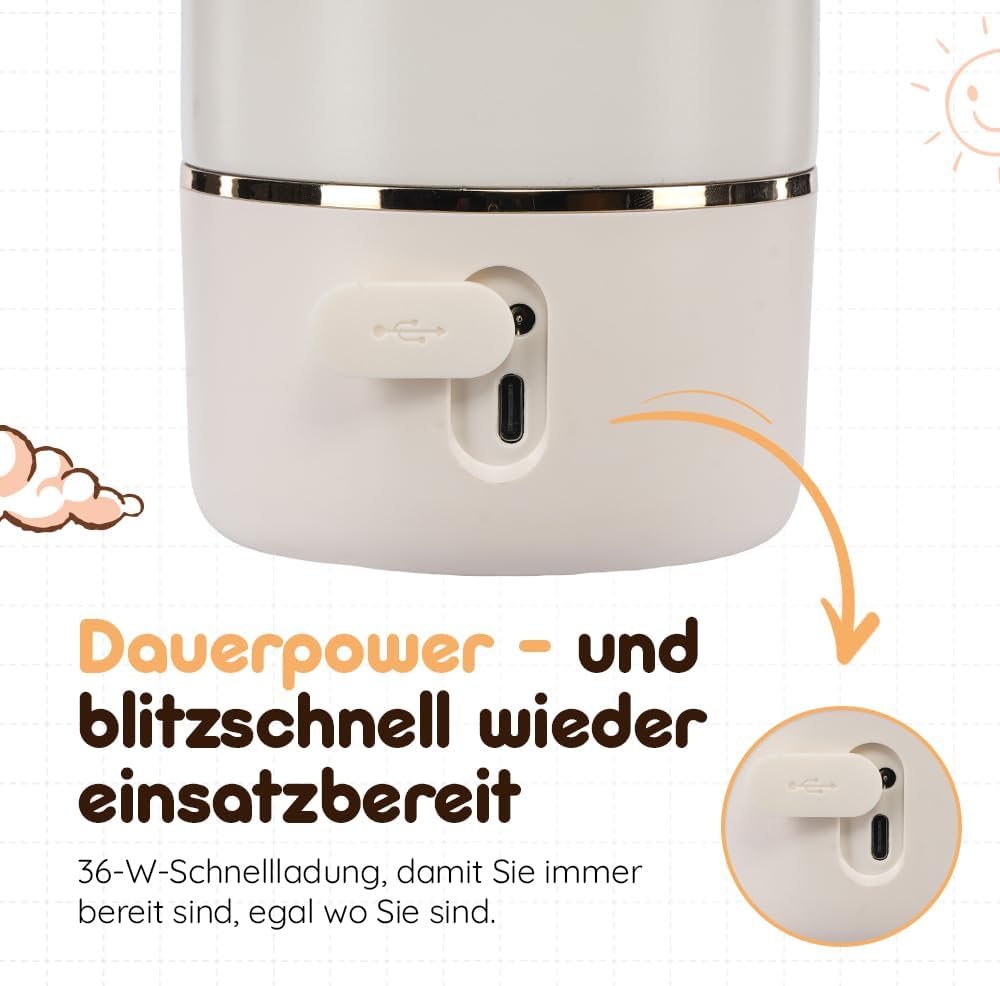 BEBELUX BebeWarm utazó USB-s melegítő 3'
