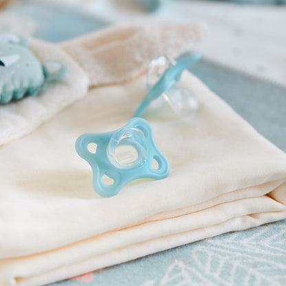 MAM Comfort silicone pacifier, 0–3 months, x2