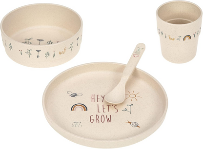 Set de veselă LASSIG fără melamină Garden Explorer