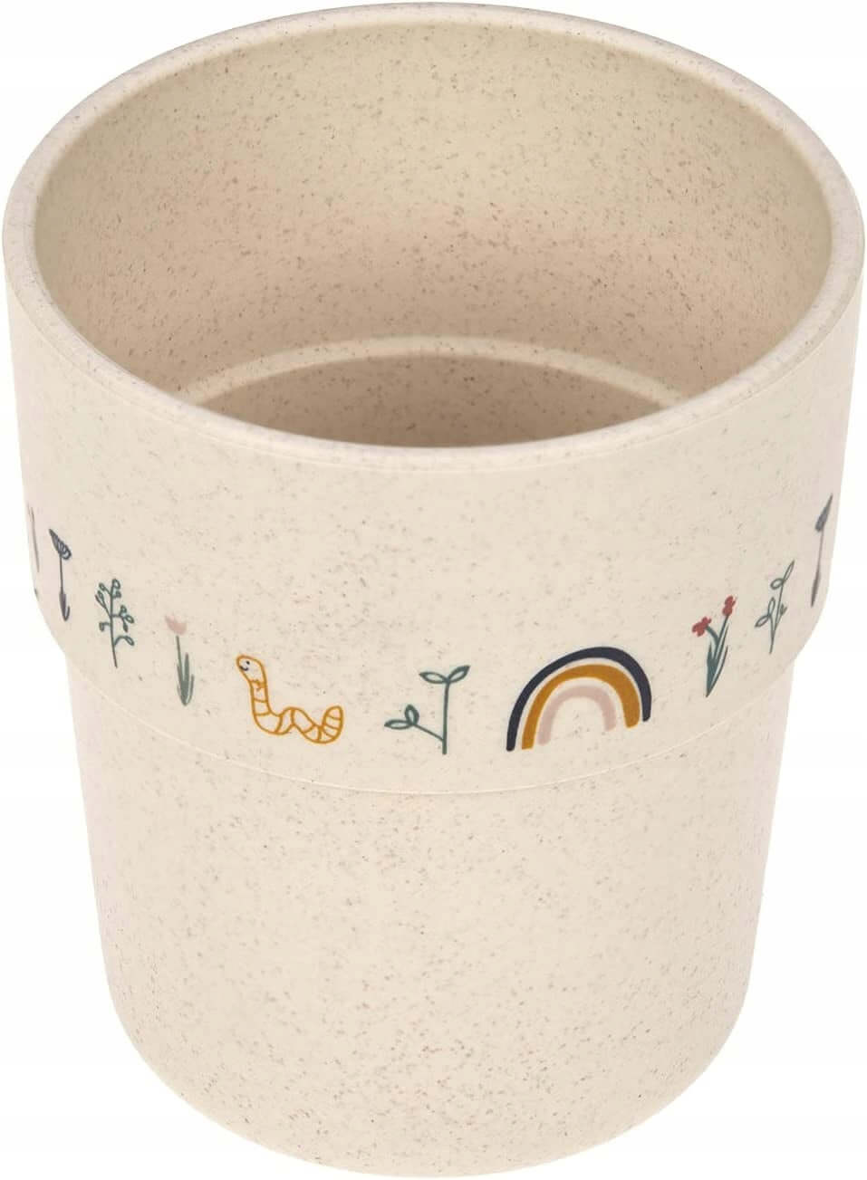 LASSIG kubek bez melaminy Garden Explorer dla dzieci 12m+, lekki, BPA free, do zmywarki i mikrofalówki