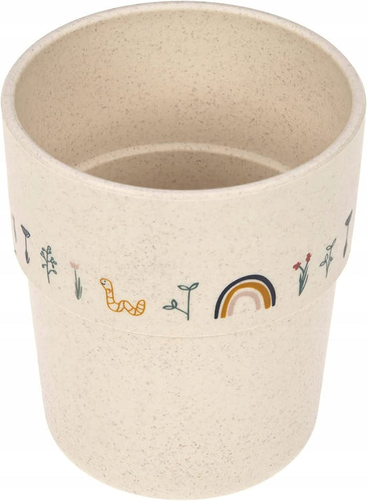 LASSIG kubek bez melaminy Garden Explorer dla dzieci 12m+, lekki, BPA free, do zmywarki i mikrofalówki