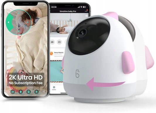 SIMSHINE Baby Pro kamera niania elektroniczna 2K FHD + maszt – zdjęcie produktu 2