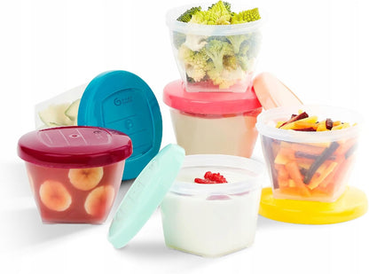 Recipiente BABYMOOV Babybols, set de 6 × 180 ml