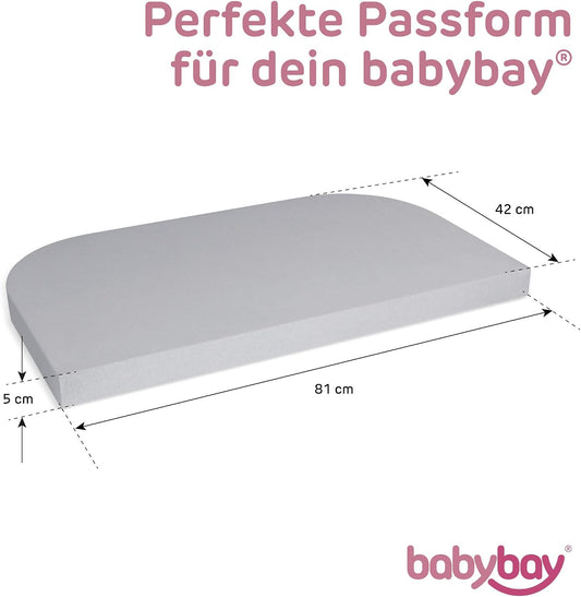 BABYBAY σεντόνι με λάστιχο για το Original 81x42 cm