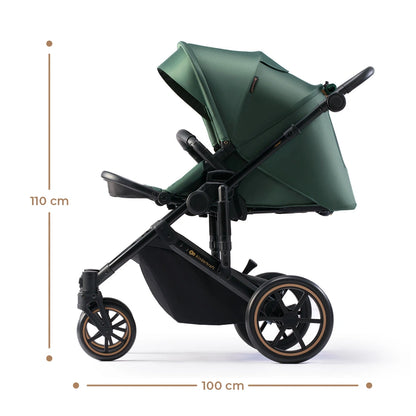 KINDERKRAFT PRIME2 2w1 wózek wielofunkcyjny do 22kg – SHADOW GREY – zdjęcie 4