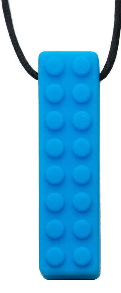 TILCARE Chew Chew Κολιέ Οδοντοφυΐας 1,8 x 6,4 cm ΜΠΛΕ