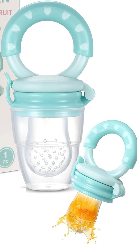 BEBI BORN kousátko podavač na ovoce pro děti 3-24m 3 náustky