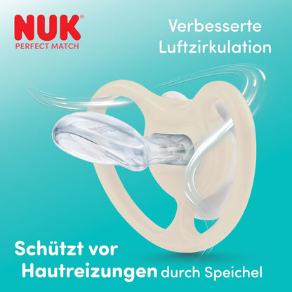 NUK Perfect Match Air pacifier 18-36m x2