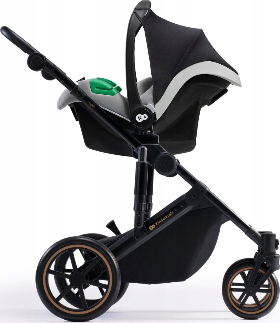 KINDERKRAFT PRIME2 PRO 3 σε 1 πολυλειτουργικό καρότσι έως 22kg + κάθισμα MINK PRO