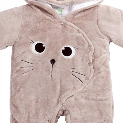 JIAMY χειμερινή ολόσωμη φόρμα με κουκούλα 6-9 m 56 cm ΓΑΤΑ