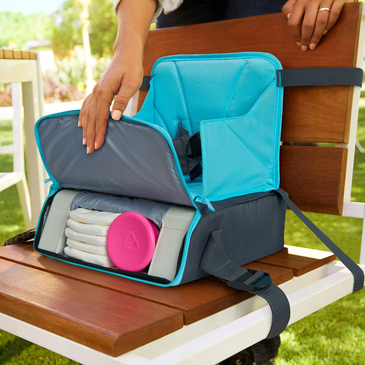 Munchkin Travel Booster φορητό ανυψωτικό κάθισμα 12–36 μηνών — εικόνα 2