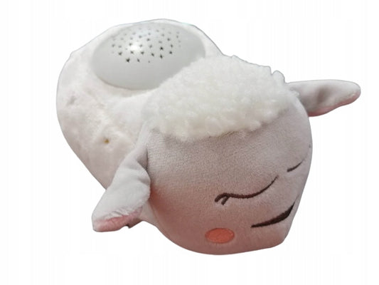 BADABULLE corderito LULU proyector de música peluche