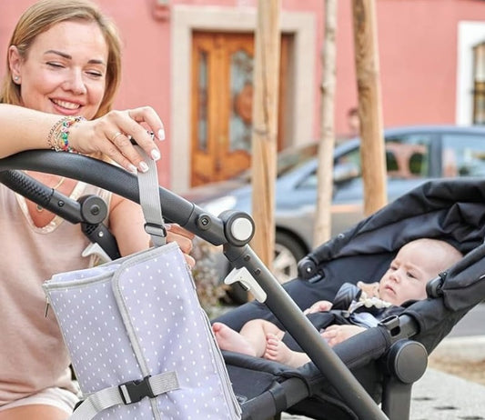 TENDSBABY fasciatoio TAPPETINO per il cambio organizer CHIUSURA PER PASSEGGINO