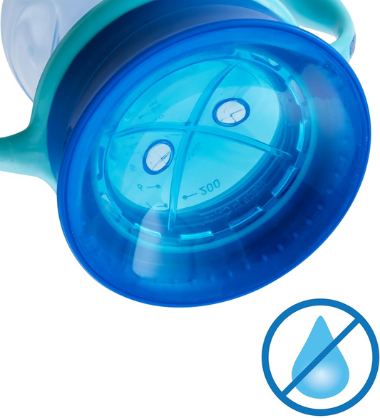 CHICCO Perfect Cup Εκπαιδευτικό Ποτήρι Αδιάβροχο 360 Μοίρες Χείλος Πόσης 200 ml 12 Μηνών+